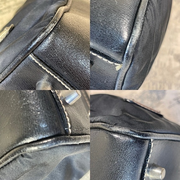 PRADA Nylon Leather Trimmed Tessuto Shouder Bag - Picture 16 of 16